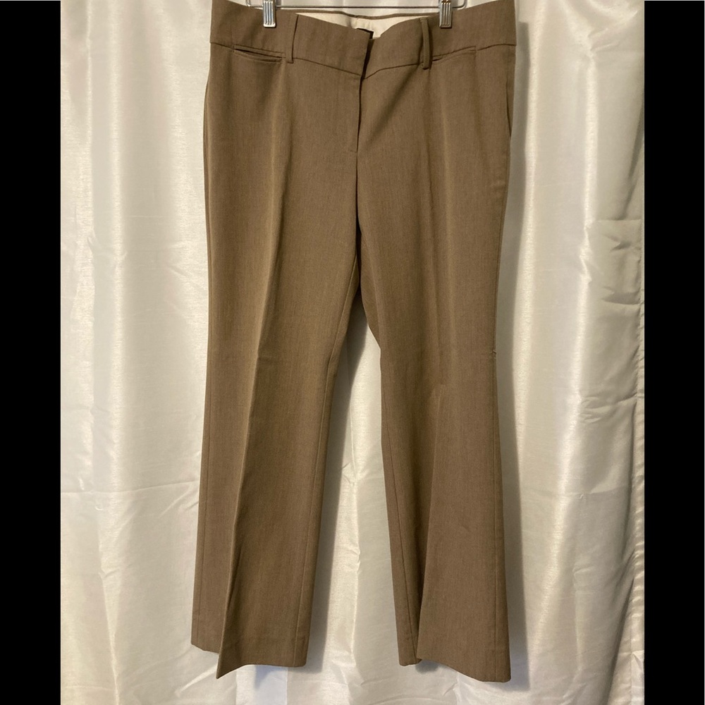 Loft tan work pants